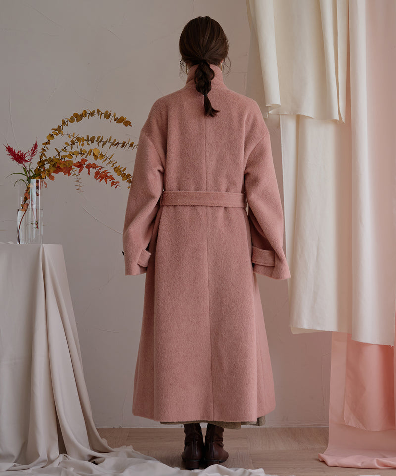 shaggy long coat / シャギーロングコート