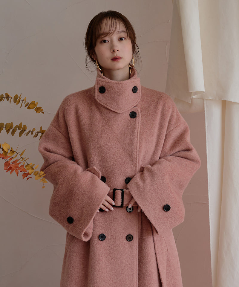 shaggy long coat / シャギーロングコート