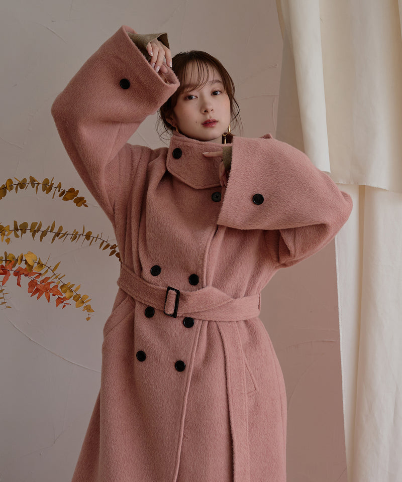 shaggy long coat / シャギーロングコート