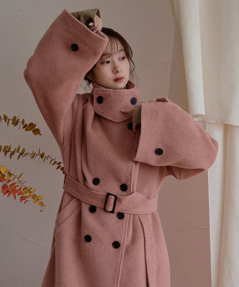 shaggy long coat / シャギーロングコート