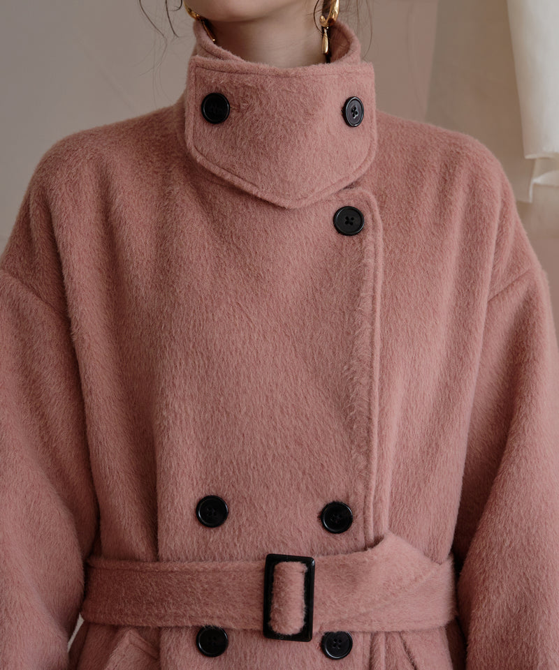 shaggy long coat / シャギーロングコート