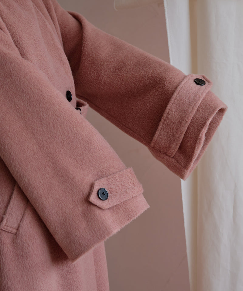 shaggy long coat / シャギーロングコート