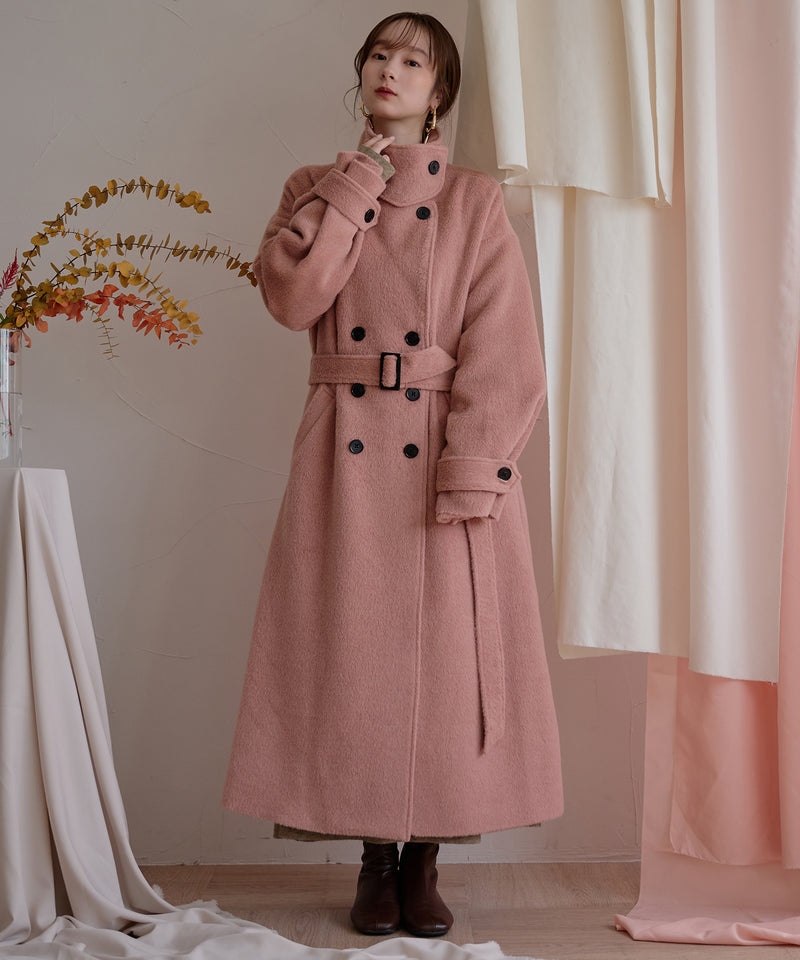 shaggy long coat / シャギーロングコート