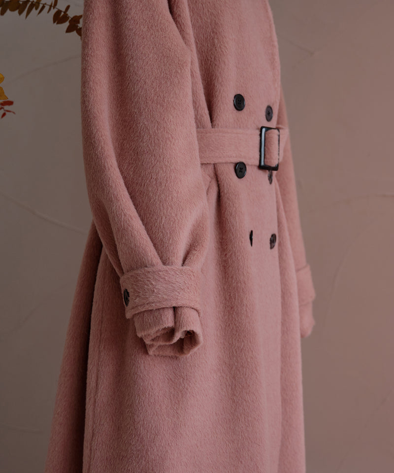 shaggy long coat / シャギーロングコート