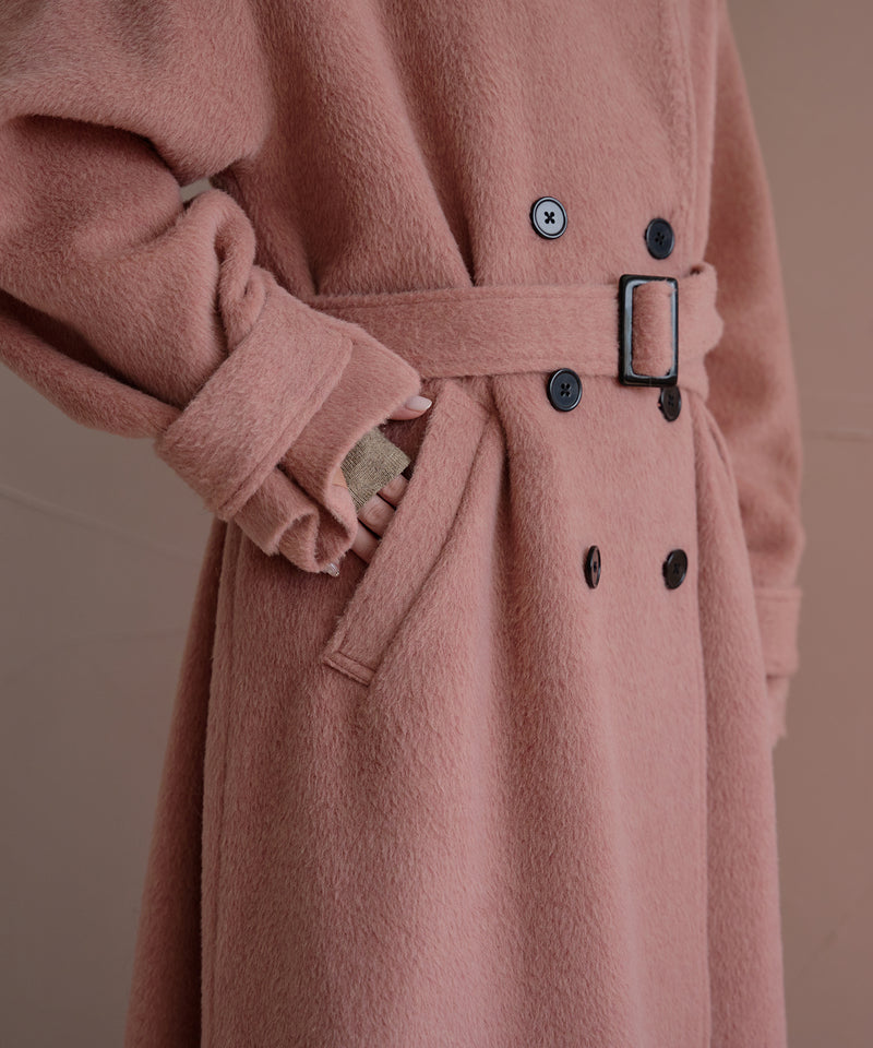 shaggy long coat / シャギーロングコート