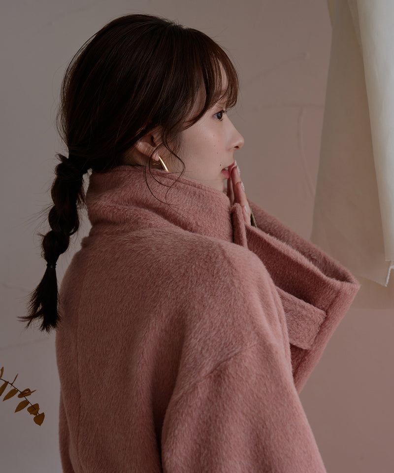 shaggy long coat / シャギーロングコート