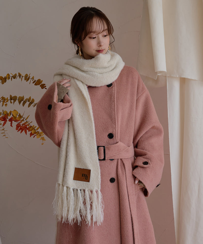 shaggy long coat / シャギーロングコート