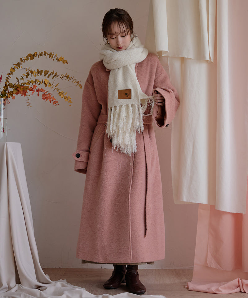 shaggy long coat / シャギーロングコート