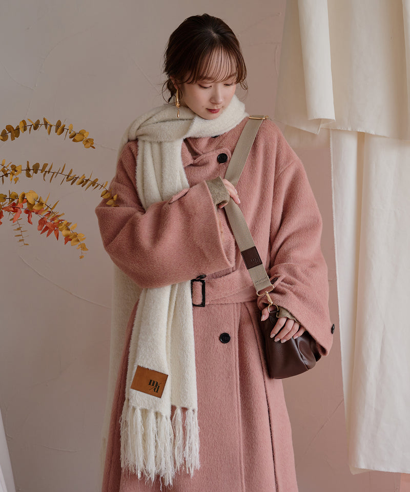 shaggy long coat / シャギーロングコート
