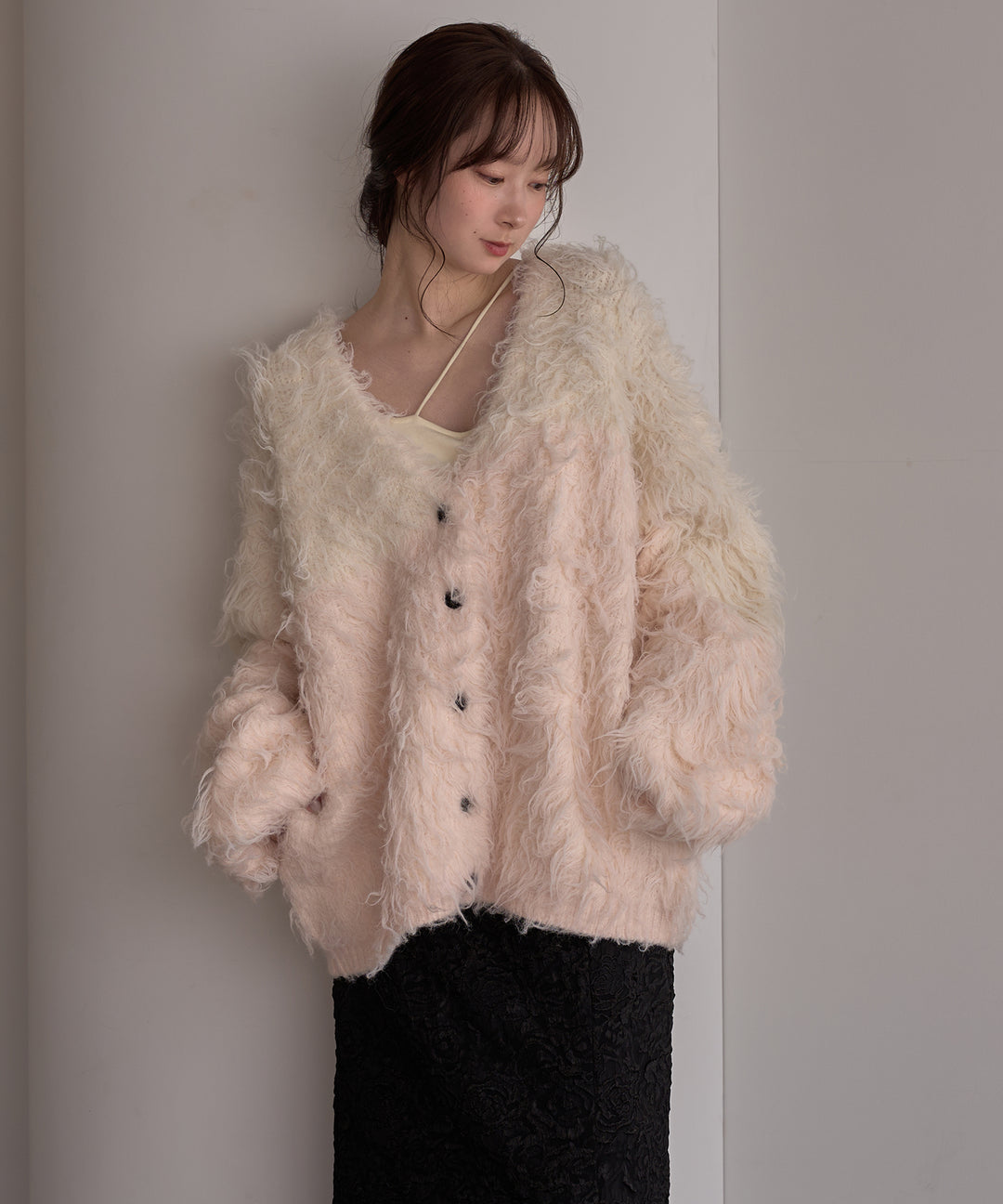 トップス mideal plaid pattern cardigan mideal（マイディール）の「plaid pattern cardigan / チェック