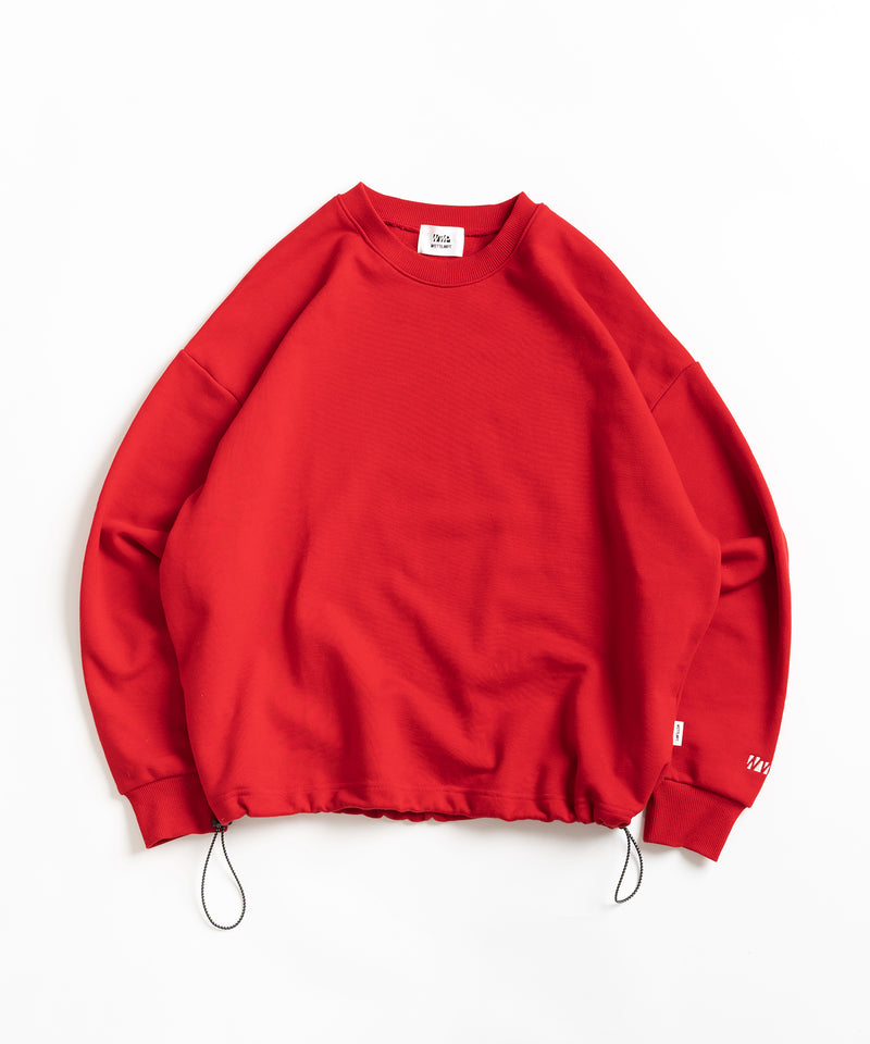 【新色追加】【WETTEMPT｜ウィテンプト】HEAVY WEIGHT DRAW CORD SWEAT / ヘビーウェイトドローコードスウェット