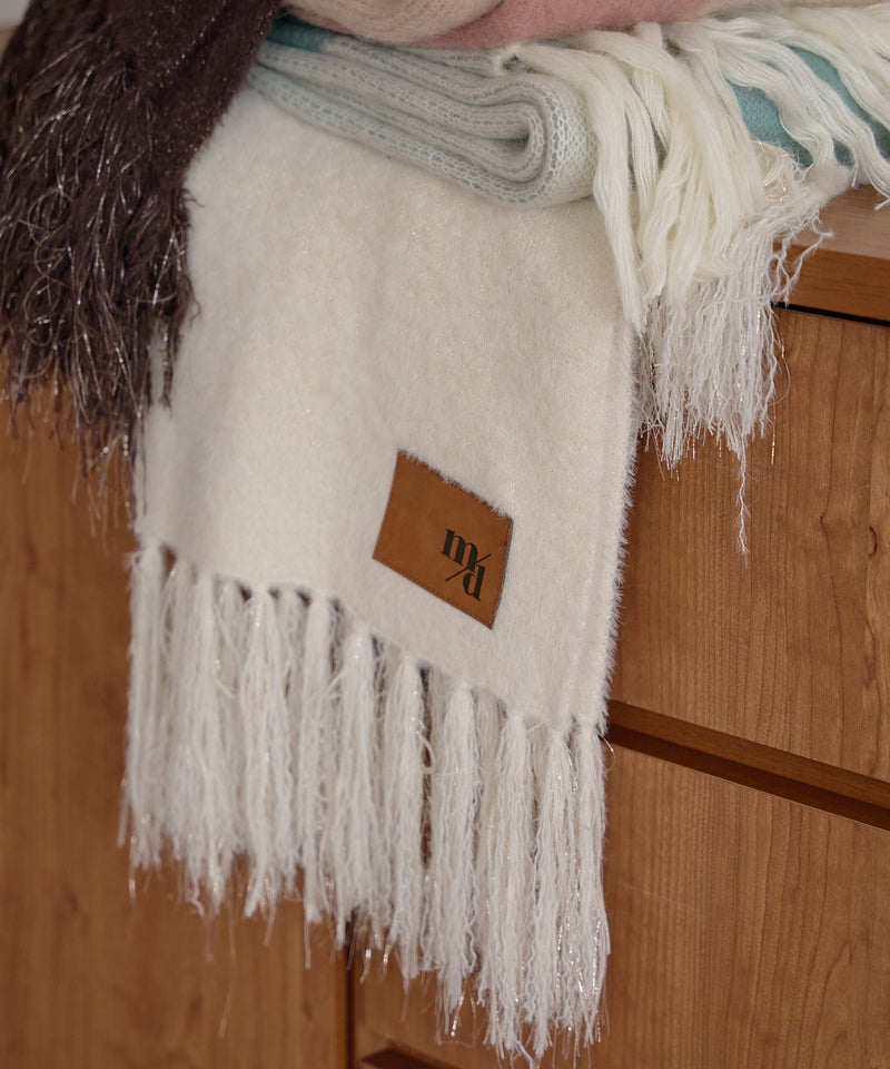 【予約商品】original glitter shaggy muffler / オリジナルグリッターシャギーマフラー