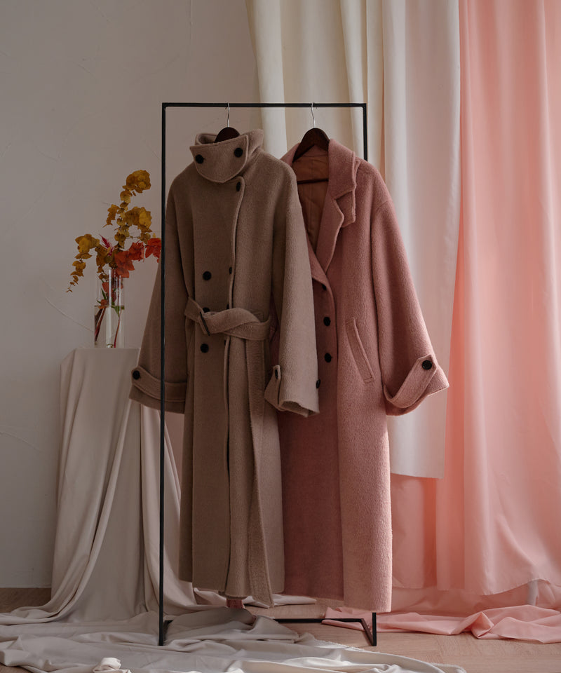 shaggy long coat / シャギーロングコート