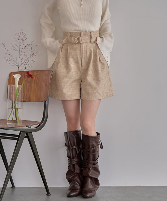 spring tweed short pants / スプリングツイードショートパンツ