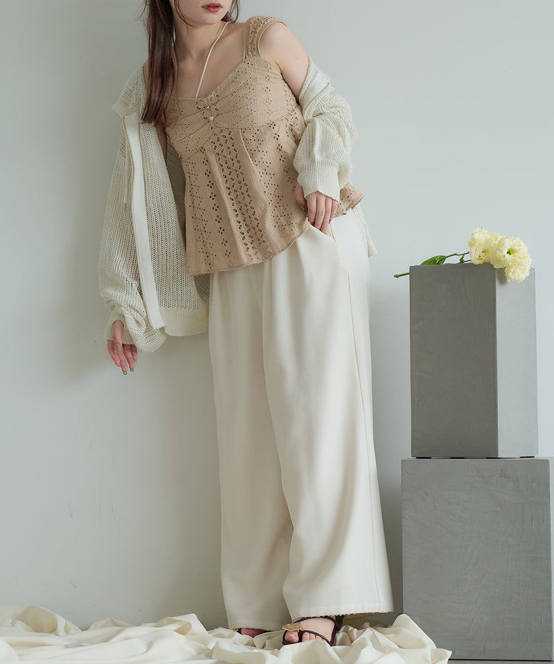 cotton lace tops / コットンレーストップス