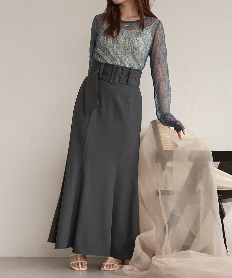 long sleeve sheer inner / ロングスリーブシアーインナー