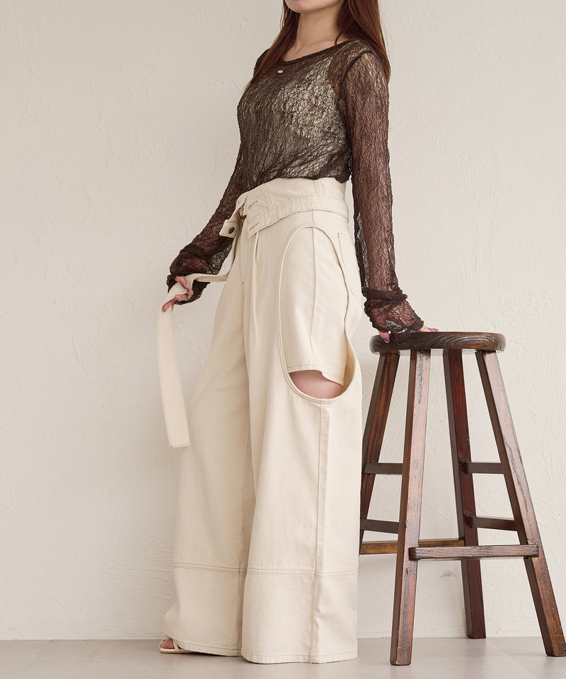 long sleeve sheer inner / ロングスリーブシアーインナー