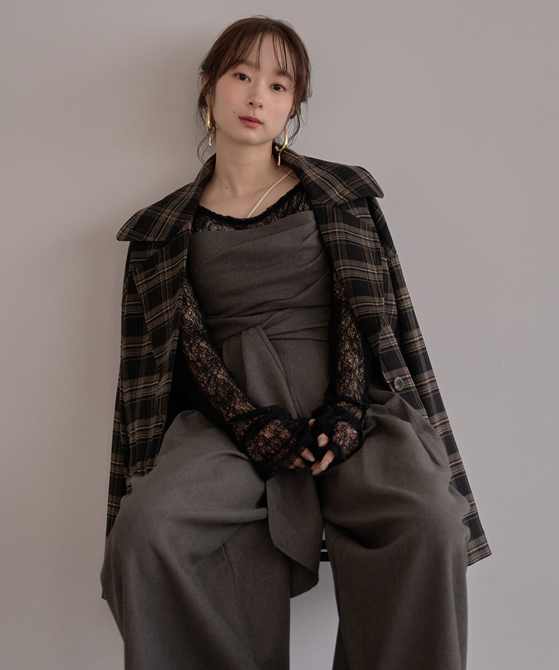 check over jacket / チェックオーバージャケット– favclo.