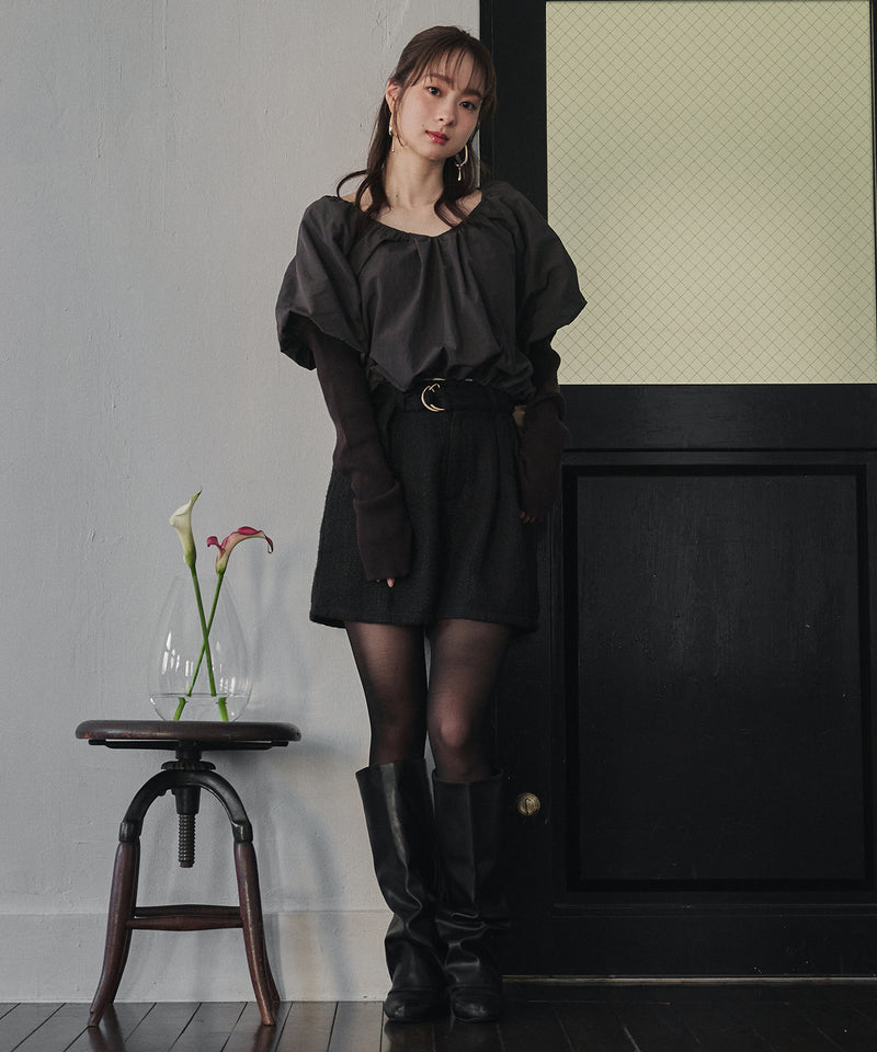 docking volume blouse / ドッキングボリュームブラウス