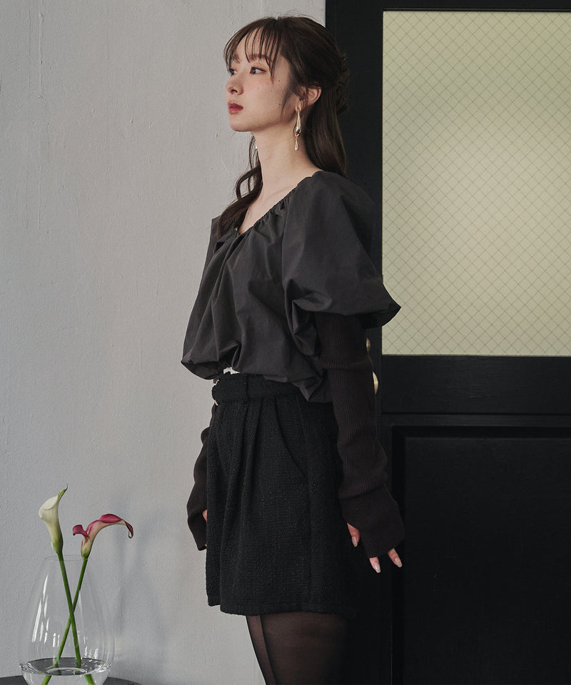 docking volume blouse / ドッキングボリュームブラウス