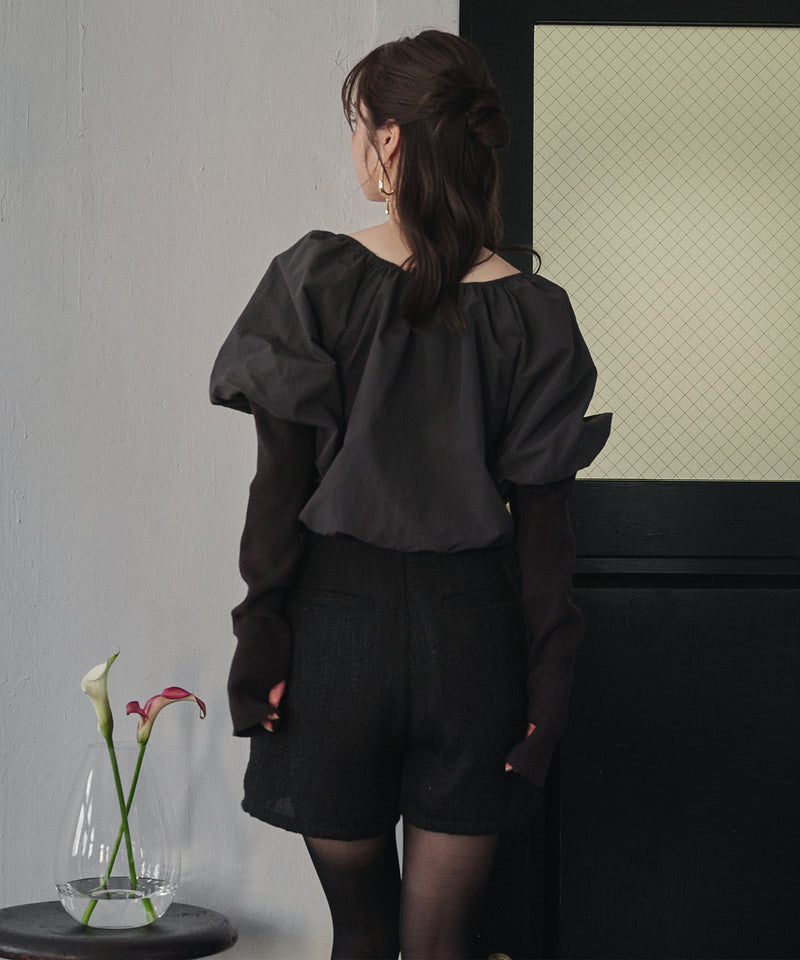 docking volume blouse / ドッキングボリュームブラウス