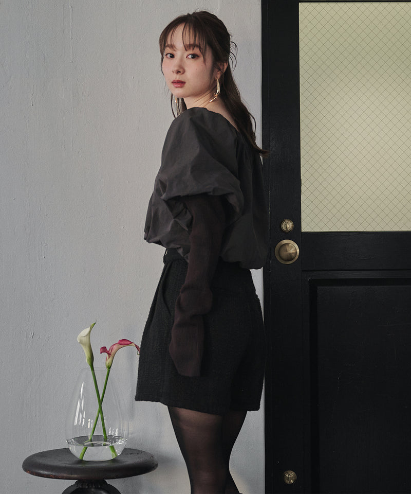 docking volume blouse / ドッキングボリュームブラウス