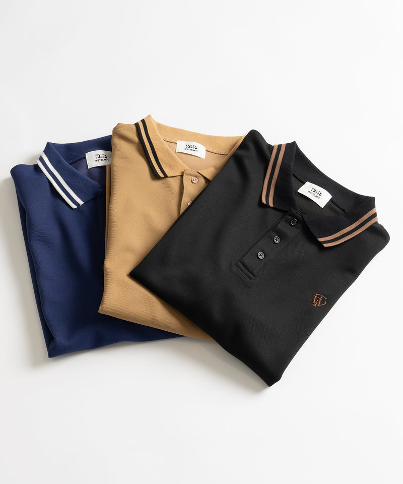 【WETTEMPT｜ウィテンプト】MOSS STITCH LOOSE POLO SHIRT / 鹿の子ルーズポロシャツ