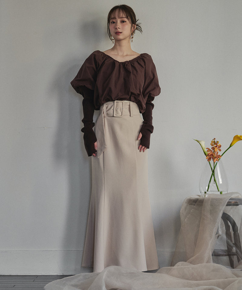 docking volume blouse / ドッキングボリュームブラウス