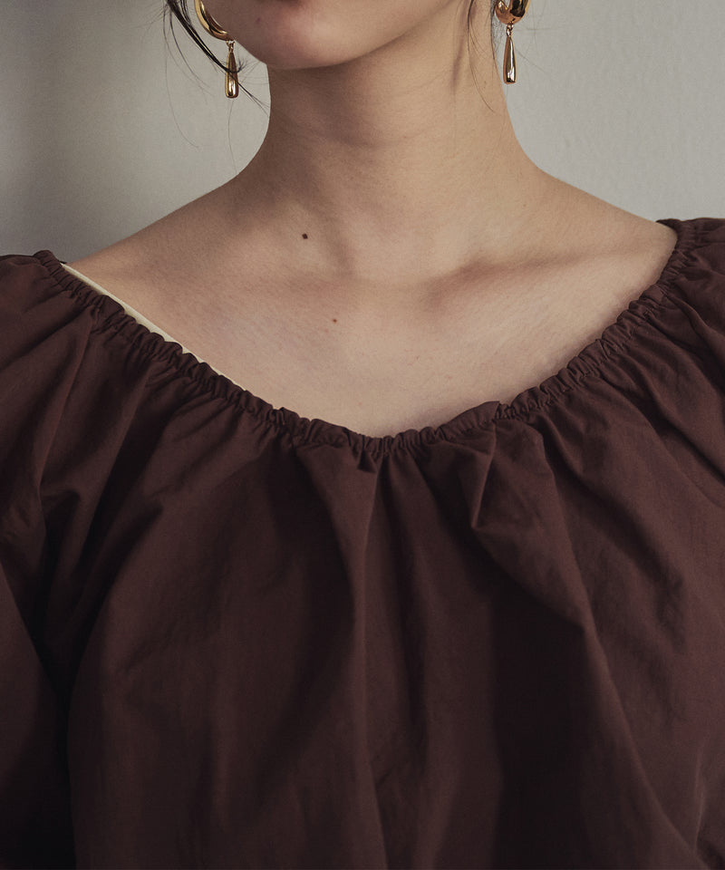 docking volume blouse / ドッキングボリュームブラウス