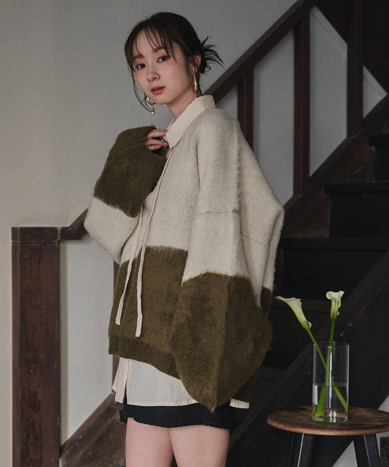 【予約商品】nuance knit pullover / ニュアンスニットプルオーバー