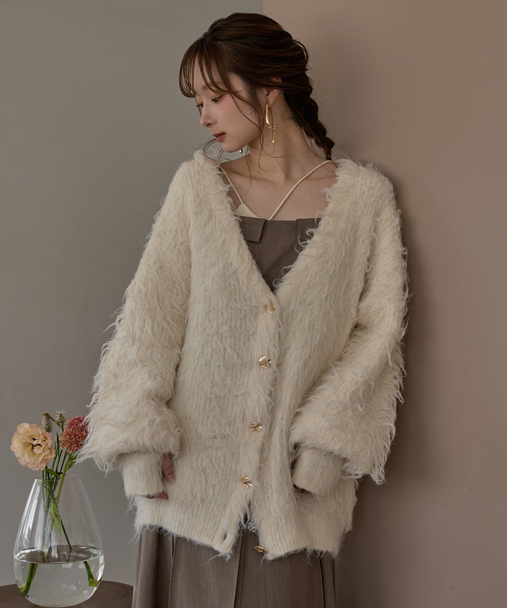 ノートルエモア plume nuance cardigan coming soon—— 🪡 plume nuance cardigan F size . ivory