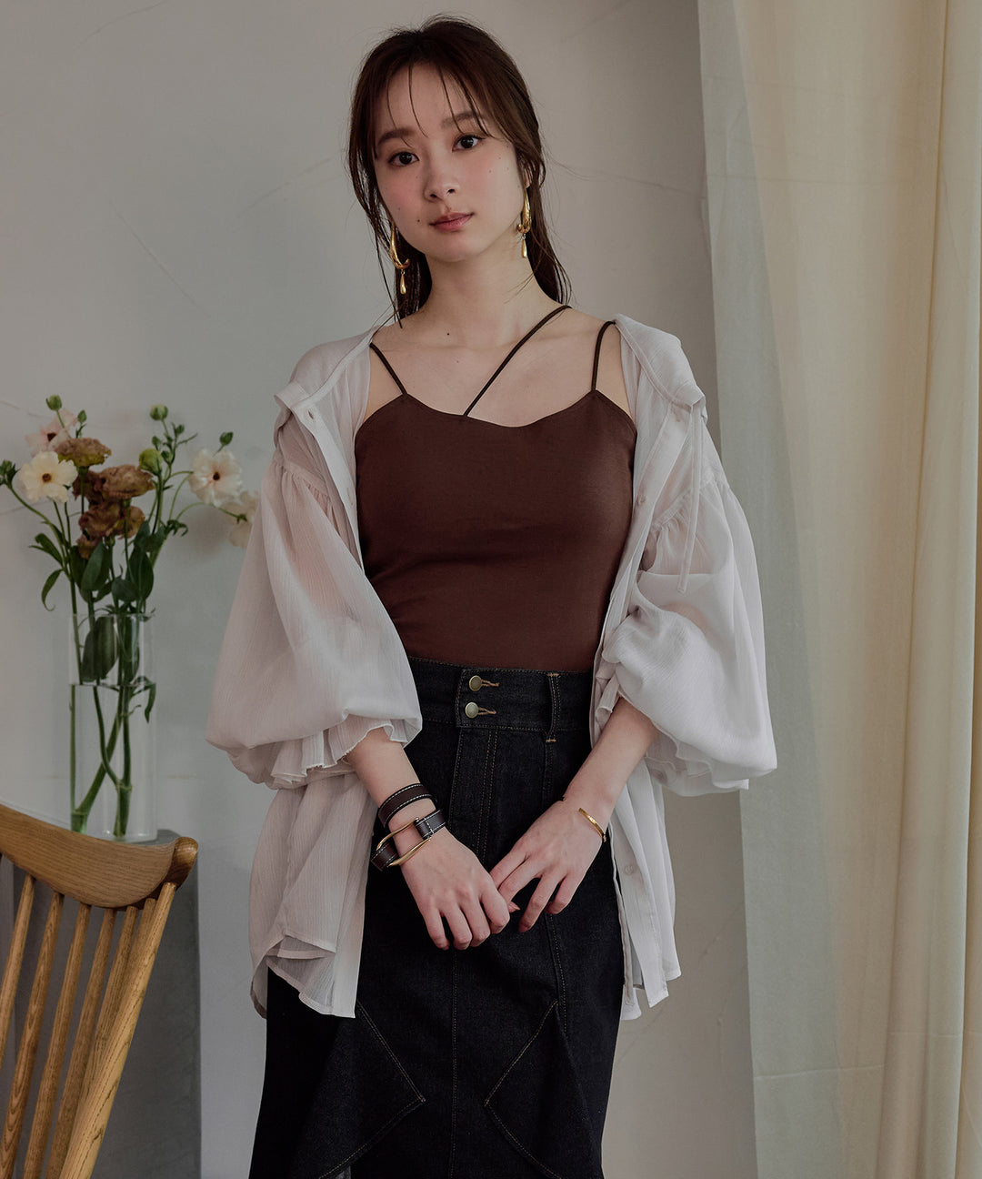 cross design camisole / クロスデザインキャミソール – favclo.