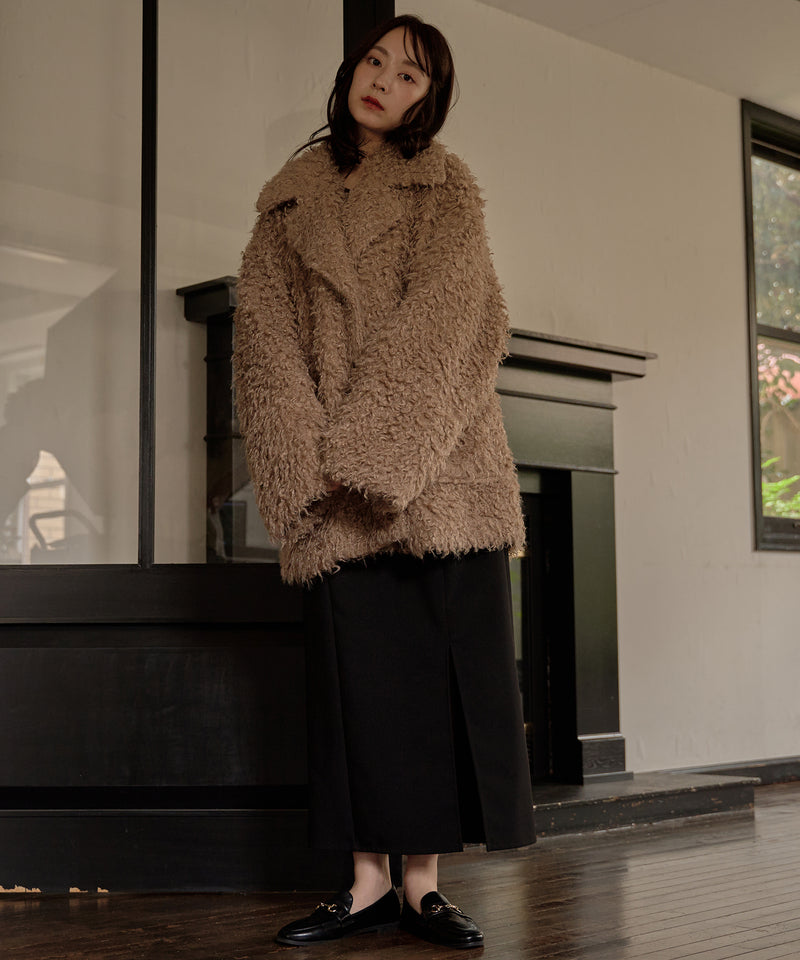 【予約商品】poodle middle coat / プードルミドルコート