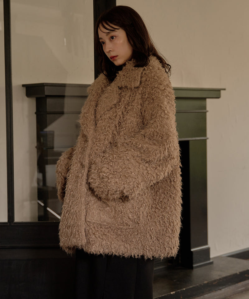 【予約商品】poodle middle coat / プードルミドルコート