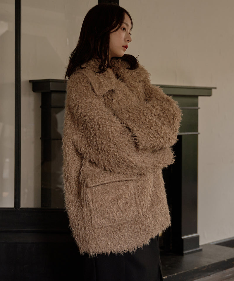 【予約商品】poodle middle coat / プードルミドルコート