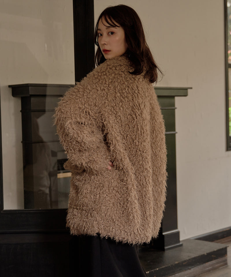 【予約商品】poodle middle coat / プードルミドルコート