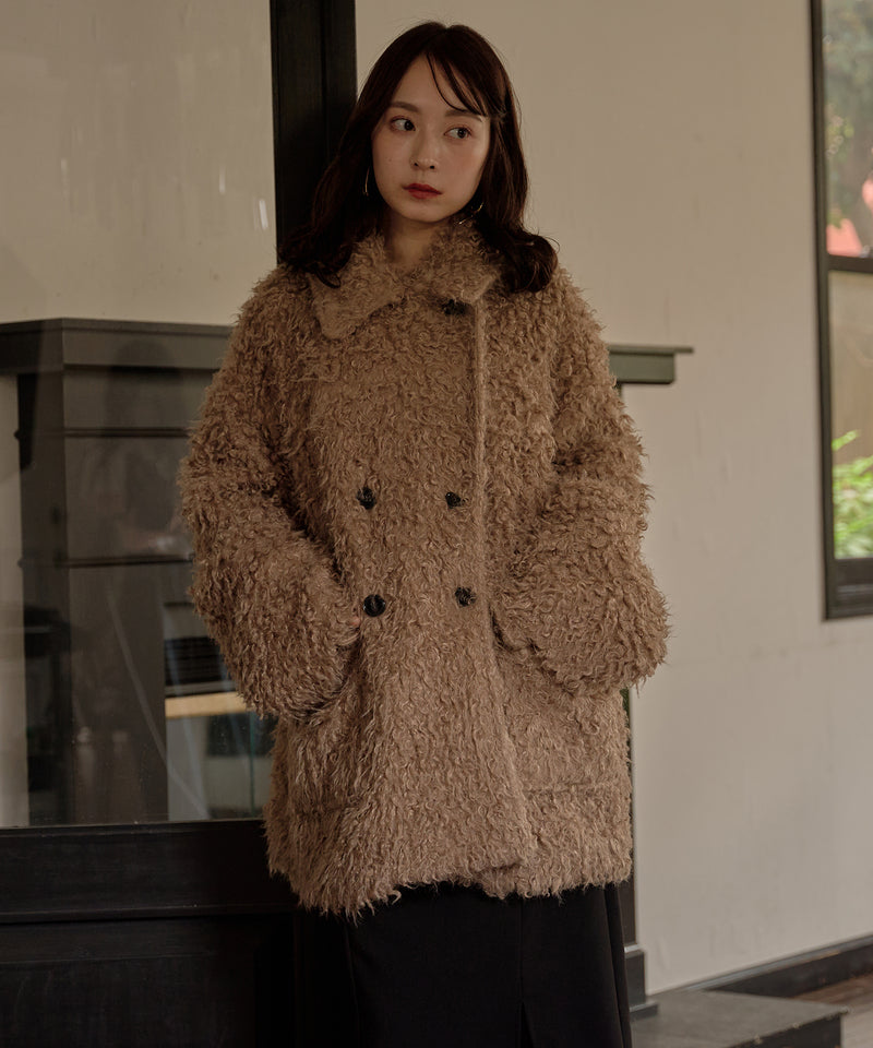 【予約商品】poodle middle coat / プードルミドルコート