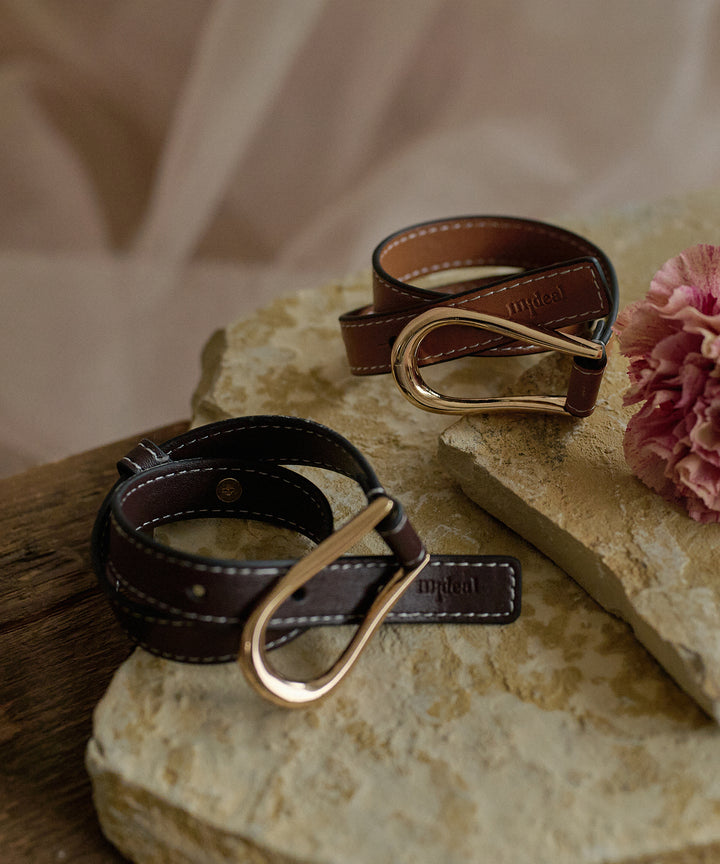 mideal original crossbelt nuance bangle / midealオリジナルクロス