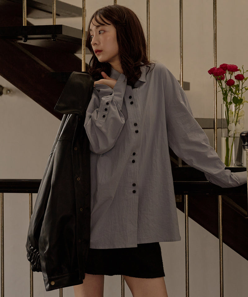 over design blouson / オーバーデザインブルゾン