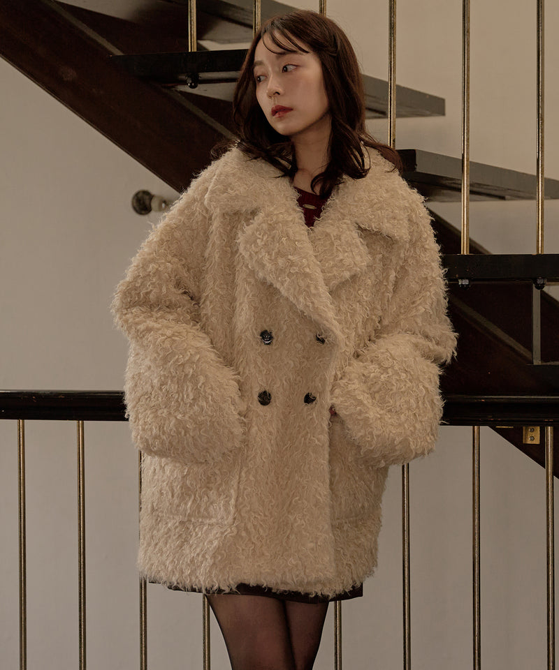 【予約商品】poodle middle coat / プードルミドルコート