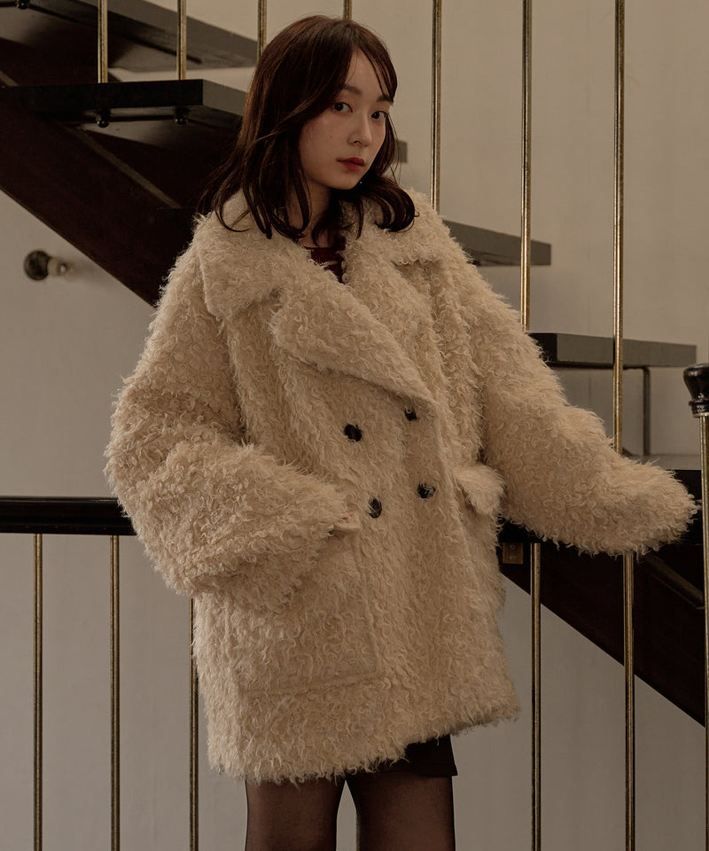 【予約商品】poodle middle coat / プードルミドルコート