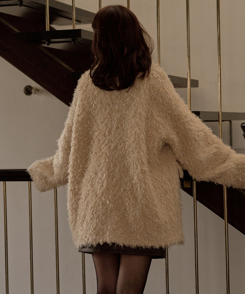 【予約商品】poodle middle coat / プードルミドルコート