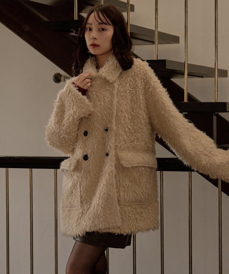 【予約商品】poodle middle coat / プードルミドルコート