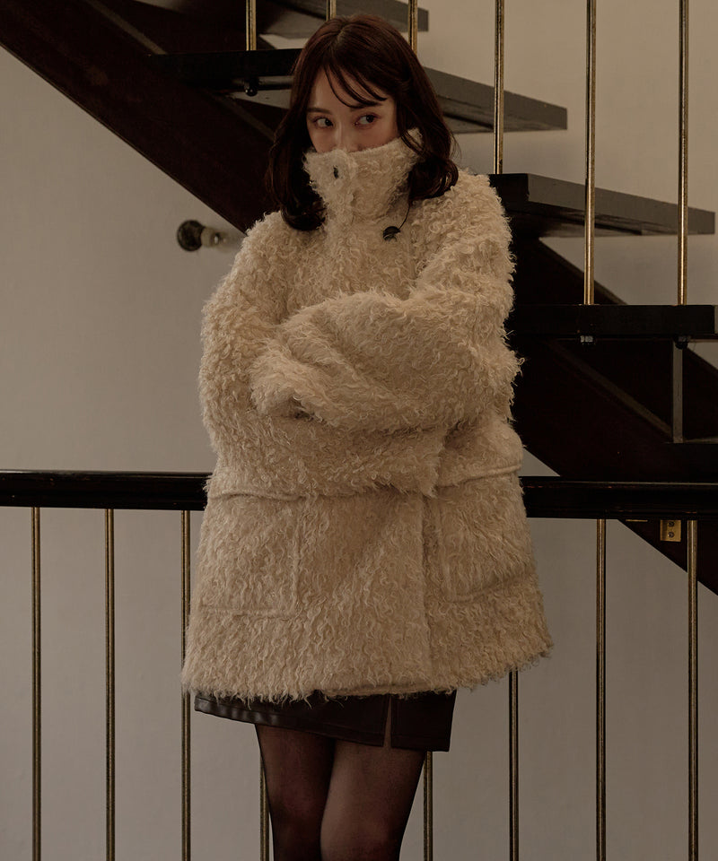 【予約商品】poodle middle coat / プードルミドルコート