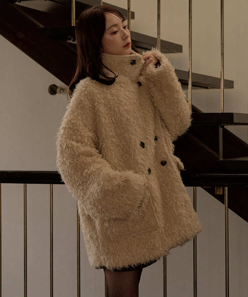 【予約商品】poodle middle coat / プードルミドルコート
