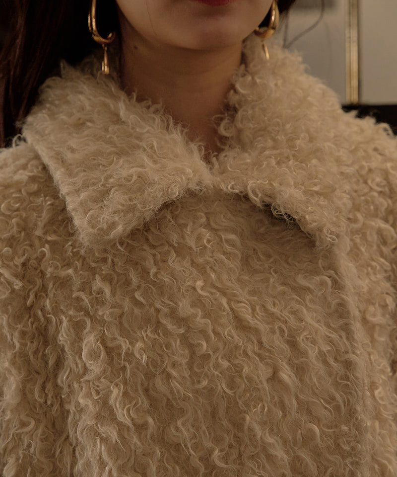 【予約商品】poodle middle coat / プードルミドルコート