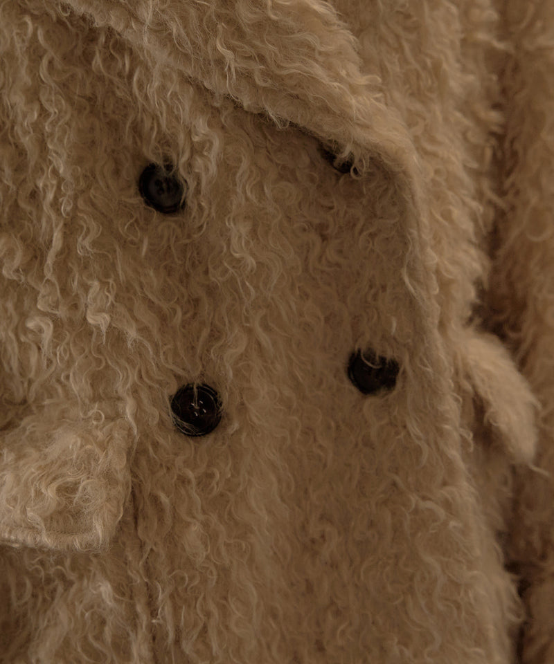 【予約商品】poodle middle coat / プードルミドルコート