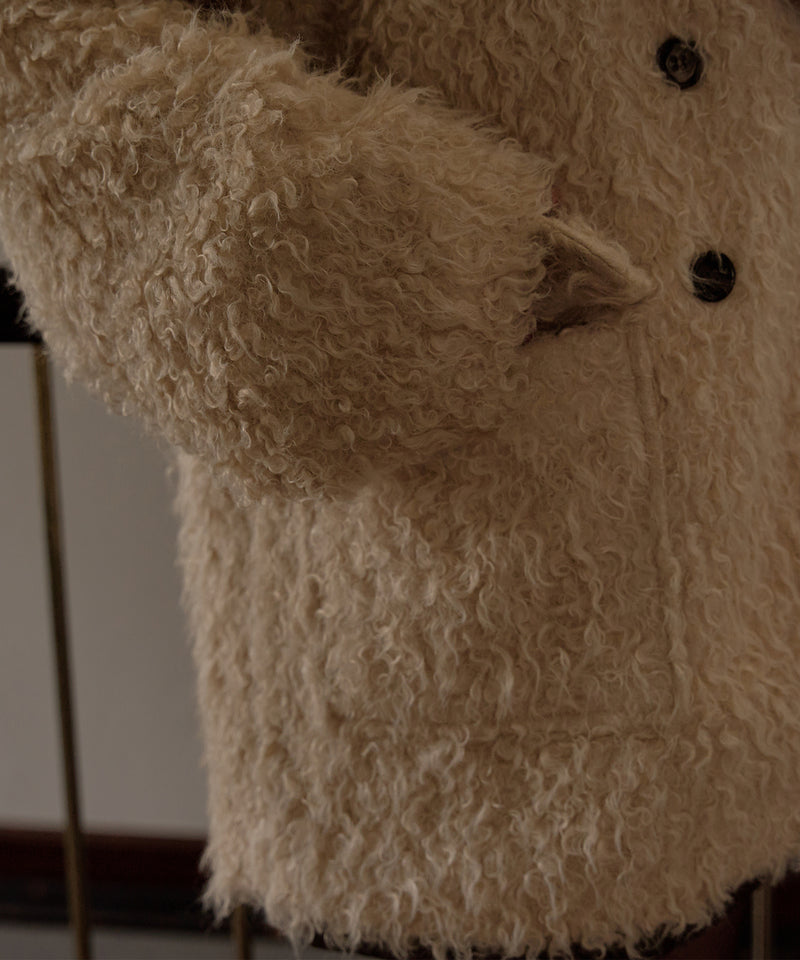 【予約商品】poodle middle coat / プードルミドルコート