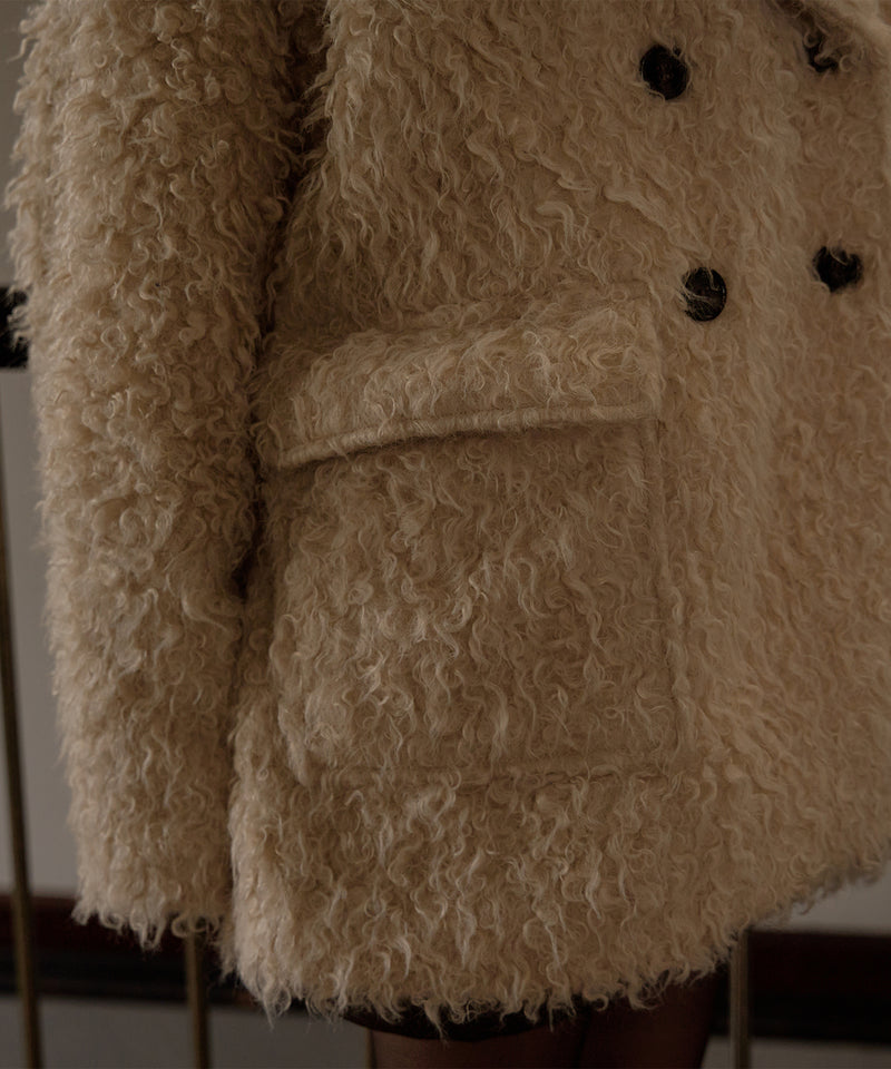 【予約商品】poodle middle coat / プードルミドルコート