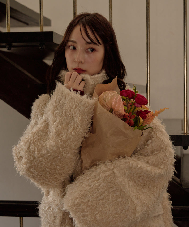 【予約商品】poodle middle coat / プードルミドルコート